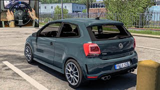 Volkswagen Polo GTI Mk5  ETS 2 Thrustmaster T150TMX Gameplay [upl. by Cesya]