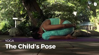 Learn the Childs Pose  Balasana  Yoga [upl. by Milak]