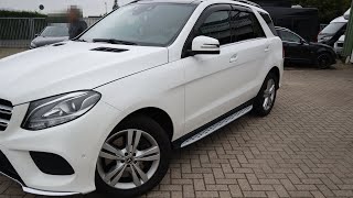 Mercedes GLE W166  Trittbretter Stufen ab 299 € mit Einbau  side steps running boards [upl. by Eecyal]