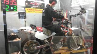 XR600R Dyno Run HRC kit [upl. by Elmaleh]