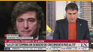 Javier Milei quotEspaña está haciendo un papelón internacionalquot entrevista exclusiva con Antonio Laje [upl. by Acirderf]