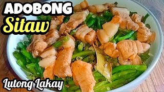 Subukan mo Ganitong Luto sa Sitaw MapapaWow ka talaga  String BeansAdobo Recipe [upl. by Deryl855]