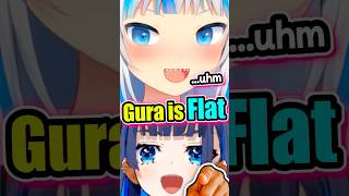 🔥Kronii Called Gura FLAT on PUBLIC🤣 hololive vtuber ourokronii gawrgura ceresfauna [upl. by Ahseenal]