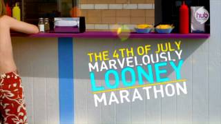 The 4th of July Marvelously Looney Marathon promo  Hub Network [upl. by Munn]