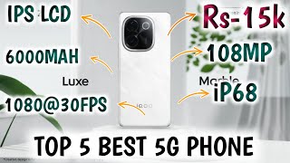 TOP 5 BEST SMARTPHONE UNDER 15K ll 108030FPS ll 6000mah ll IPS LCD ll GAMING PHONE TrakinTech [upl. by Nwadal]