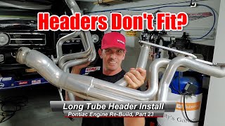 Long Tube Headers for your Classic Muscle Car What to Expect for Installation [upl. by Yaakov472]