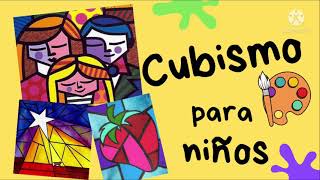 CUBISMO  ARTES  PREESCOLAR [upl. by Leander]