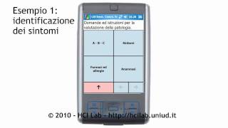 2010 Comunicazione fra Soccorritori e Pazienti Sordi unApplicazione Mobile [upl. by Drucill]