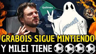 URGENTE 🔥 A GRABOIS SE LE CAE LA CARETA CON LOS NUEVOS COMEDORES FANTASMAS 🔥 MILEI VA POR TODOS [upl. by Nyl9]