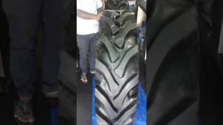 How to Ready Tractor Retread Tyre2016 [upl. by Lole837]