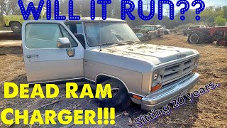 Will a DEAD Dodge Ramcharger Run and drives after sitting 20 years [upl. by Attennaej186]