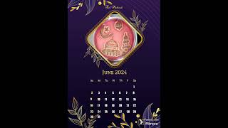 2024 Agar art Calendar [upl. by Buffy]