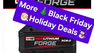 ☃️ Black Friday 🎄 Holiday 🎅 Milwaukee Redlithium Forge 8ah Batterie Hack [upl. by Lebiralc393]