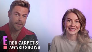 Julianne amp Derek Hough Talk New ABC Special  E Red Carpet amp Award Shows [upl. by Gamin]