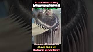 Keratin Hair Extensions Before and After Transformation  AMAZING Results [upl. by Anonyw]