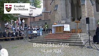 Gottesdienst Benediktusfest 2024 [upl. by Marabel928]