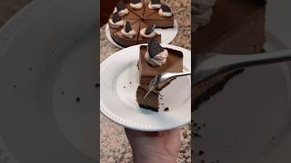 ألذ تشيز كايك شوكولاتة بدون فرن🤤 no bake chocolate cheesecake [upl. by Oiralih]