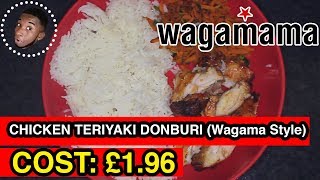 Homemade Chicken Teriyaki Donburi Wagamama Style  Ooh Thats Good [upl. by Mallon]