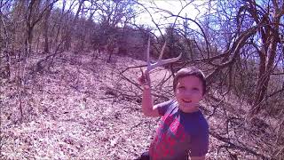 Deer Shed hunting in Linn Valley Lakes [upl. by Hatnamas]