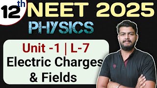 Application of Coulombs Law Electric Charges and Fields L6 NEET 2025 PHYSICS Vivek Sir [upl. by Buckingham949]