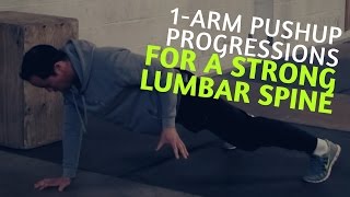 1arm Pushup Progressions Get your first OAPU [upl. by Oiralih]