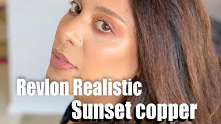 Revlon Realistic Vivid  Hair dye kit Sunset Copper [upl. by Osbert642]