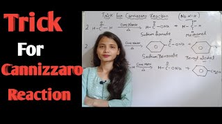 Trick for Cannizzaro reaction class 12 Organic chemistry [upl. by Tannenbaum775]