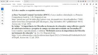 Explique a Primeira Competência Geral da BNCC e como ela se relaciona com o ensino de Filosofia [upl. by Shamma765]