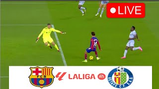 🔴LIVE Barcelona vs Getafe  LaLiga 202425  Full Match Today [upl. by Dlorrej]