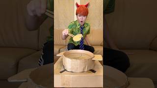 TOUCH A HOT POT ON A CARDBOARD BOX！asmr [upl. by Sudbury]