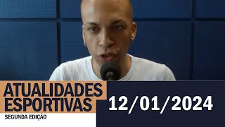 Atualidades Esportivas 2ª Edição 12012024 [upl. by Sido245]