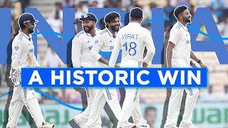 Rohit amp Co create history as India end 92year wait [upl. by Inafetse191]