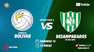 Club Ciudad de Bolívar vs Desamparados de San Juan [upl. by Nioe]