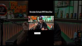 Brendan Schaub Goes Off on Nate Diaz shortvideo shorts [upl. by Karola751]