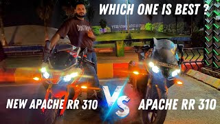 New 2024 Apache RR310 Much Better than old Apache RR 310 comparison [upl. by Rois853]