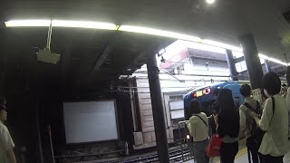 車いす道中記東京編 京王電鉄明大前駅乗り換え 京王線京王八王子駅行特急→京王井の頭線渋谷駅行急行列車 東京都世田谷区編 [upl. by Lynnell894]