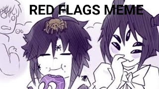 Red flags meme Xtale XFrisk x X Muffet And XGrilby [upl. by Alimak]