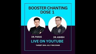 BOOSTER CHANTING DOSE 1 BY DR PARAS amp DR ASHISH [upl. by Eilyak]