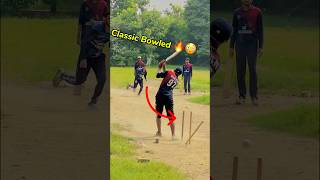 Classic Bowled 🔥 cricket circketgame cricketlover cicket ipl cirket skating cricektgame [upl. by Eolanda]