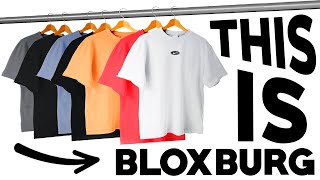 How to make REALISTIC CLOTHES in Bloxburg [upl. by Francisco]