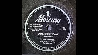 Rusty Draper The Jack Halloran Singers David Carroll and His Orchestra – Lonesome Song [upl. by Capp390]