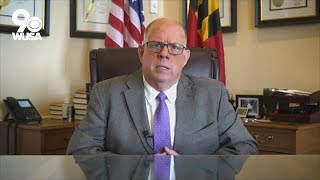 LIVE Maryland Gov Hogan provides COVID19 updates [upl. by Aicelf847]