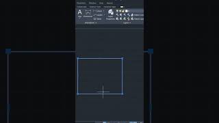 How to create window in autocad design autocadd viralshorts autocad2d [upl. by Pyne870]