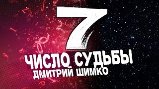 ЧИСЛО СУДЬБЫ quot7quot  ДМИТРИЙ ШИМКО [upl. by Eiddal433]