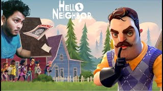 FINALLY UNCLE KE GHOR SE ESCAPE KAR LI  HELLO NEIGHBOR [upl. by Meadows]