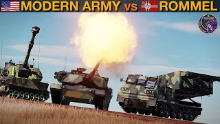 Could Modern US Tanks amp Artillery Win The 1943 Battle Of Kasserine Pass Wargames 33  DCS [upl. by Hultin]