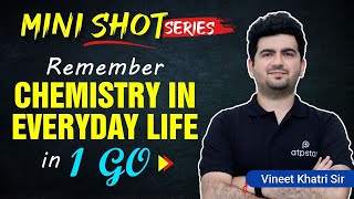 🔥Chemistry in Everyday Life Revision in 15 Min  Organic chemistry  IIT JEE amp NEET  Mini shot [upl. by Eisse685]