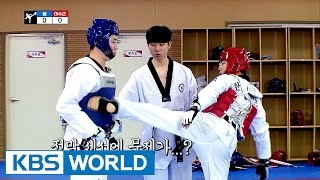 Sooguen VS Boom Taekwondo battle Its not over until its over Guesthouse Daughters  20170516 [upl. by Llemaj250]