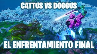 Fortnite Battle Royale  Evento El Enfrentamiento Final  Cattus VS Doggus repetición [upl. by Sices]