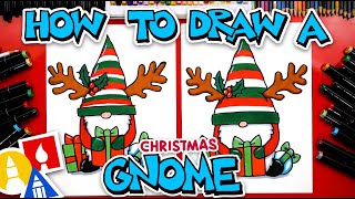 How To Draw A Christmas Gnome [upl. by Lennahc]